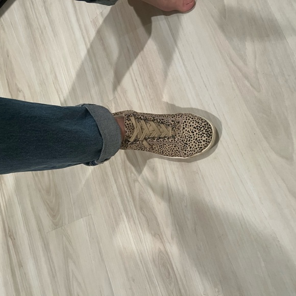 Leopard Suede Sneaker - Picture 5 of 11